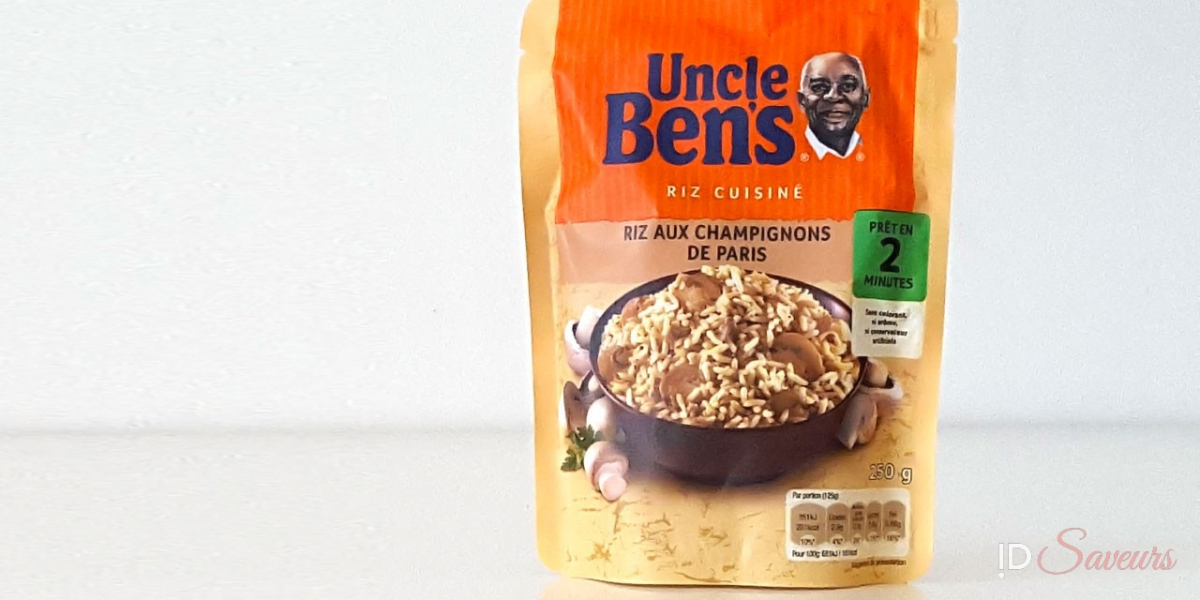 Riz aux champignons de Paris - Uncle Ben's - 250 g